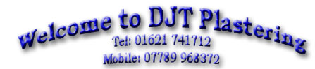 Welcome to DJT Plastering Essex Owned by Damian Theckston 